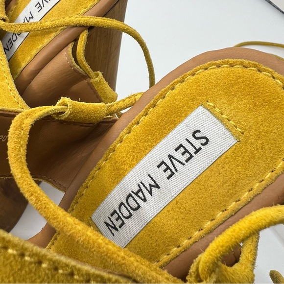 Steve Madden Beachbar Ultra High Wedge Platform Sandals Size 9 - Picture 3 of 10